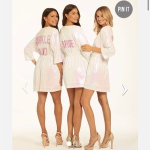 HAYLEY PAIGE ATHLEISURE ROBE - BRIDE